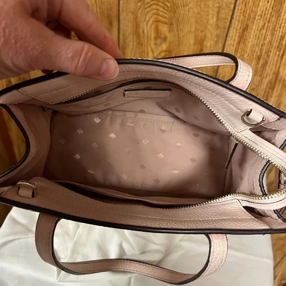 Kate Spade Satchel in Baby Pink - Picture 3 of 4